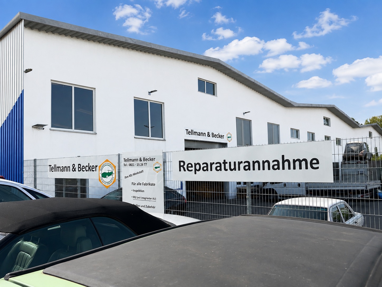 Betriebsgebäude von Tellmann & Becker in Neusäß